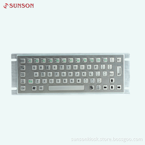 Industrial Vandal Keyboard for Information Kiosk